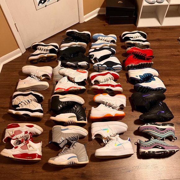 Jordan Retro Jordans 4 6 10 11 12 13 low high Nike Air Force 1 AIr Max 97 - Picture 6 of 11